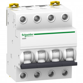 Αυτόματη Ασφάλεια 4P C 6A 6kA A9K24406 SCHNEIDER ELECTRIC