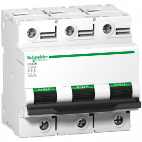 Αυτόματη Ασφάλεια 3P C 125A 10kA A9N18369 SCHNEIDER ELECTRIC