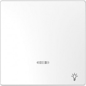 Μετώπη 1 Πλήκτρου Σύμβολο Κουδούνι Λευκό MEG3325-6035 D-Life MERTEN