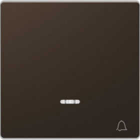 Μετώπη 1 Πλήκτρου Σύμβολο Κουδούνι Mocca MEG3325-6052 D-Life MERTEN