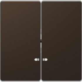 Μετώπη 2 Πλήκτρων Φωτεινής Λειτουργίας Mocca MEG3420-6052 D-Life MERTEN