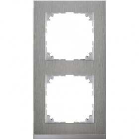 Πλαίσιο 2 Θέσεων Ατσάλι MEG4020-3646 System-M MERTEN