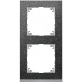 Πλαίσιο 2 Θέσεων Σχιστόλιθος MEG4020-3669 System-M MERTEN
