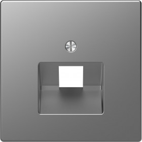 Μετώπη Πρίζας Δικτύου RJ45 Ατσάλι MEG4521-6036 D-Life MERTEN