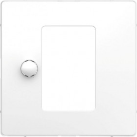 Μετώπη Θερμοστάτη Ψηφιακού Αφής Λευκό MEG5775-6035 D-Life MERTEN