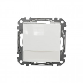 Μπουτόν Λευκό Με Λυχνία Επιγραφής SDD111143L Sedna SCHNEIDER ELECTRIC