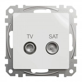 Πρίζα TV-SAT Τερματική 4dB Λευκό SDD111471S Sedna SCHNEIDER ELECTRIC