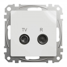 Πρίζα TV-RD Διέλευσης 4dB Λευκό SDD111474R Sedna SCHNEIDER ELECTRIC
