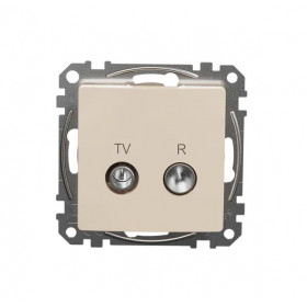 Πρίζα TV-RD Διέλευσης 7dB Μπεζ SDD112474R Sedna SCHNEIDER ELECTRIC