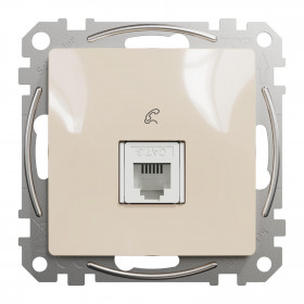 Πρίζα RJ11 Μπεζ SDD112491 Sedna SCHNEIDER ELECTRIC