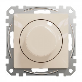 Dimmer Περιστροφικό Universal RC/RL 200W Μπεζ SDD112502 Sedna SCHNEIDER ELECTRIC