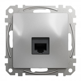 Πρίζα RJ45 Cat6 UTP Αλουμίνιο SDD113461 Sedna SCHNEIDER ELECTRIC