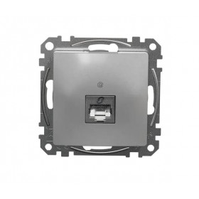 Πρίζα RJ45 Cat6 STP Αλουμίνιο SDD113461S Sedna SCHNEIDER ELECTRIC