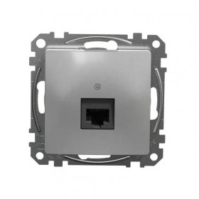 Πρίζα RJ45 Cat6A UTP Αλουμίνιο SDD113466 Sedna SCHNEIDER ELECTRIC