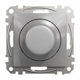 Dimmer Περιστροφικό Universal RC/RL 200W Αλουμίνιο SDD113502 Sedna SCHNEIDER ELECTRIC