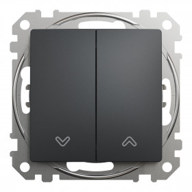 Μπουτόν Ρολών Ανθρακί SDD114114 Sedna SCHNEIDER ELECTRIC