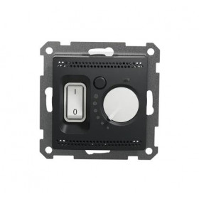 Θερμοστάτης Ηλεκτρονικός Ανθρακί SDD114506 Sedna SCHNEIDER ELECTRIC