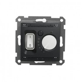 Θερμοστάτης Για Ενδοδαπέδια Ανθρακί SDD114507 Sedna SCHNEIDER ELECTRIC