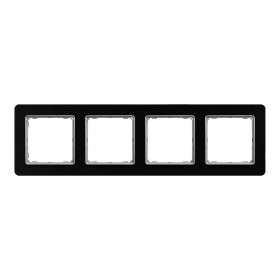 Πλαίσιο 4 Θέσεων Μαύρο SDD361804 Sedna SCHNEIDER ELECTRIC
