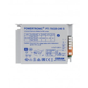 Ballast Ηλεκτρονικό HID Για 1 Λαμπτήρα 70W PTI-S OSRAM