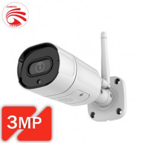 Κάμερα Bullet Wi-Fi IP65 Ανάλυσης 3MP, Με Φακό 3.6mm Και IR.