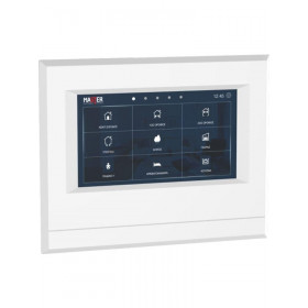 Ασύρματο Χειριστήριο 7'' Λευκό MASTER Smart Home SD-LCD/W
