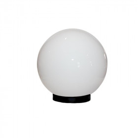Φωτιστικό Μπάλα E27 250mm Λευκό Με Γρίφα AC.3531 ACA LIGHTING