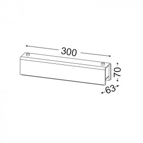 Απλίκα Μπάνιου E14 Λευκό Aegean DLA757A1 ACA LIGHTING