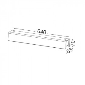 Απλίκα Μπάνιου E14 Λευκό Aegean DLA757A2 ACA LIGHTING