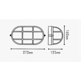 Φωτιστικό Χελώνα Ε27 Λευκό Με Πλέγμα HI5021W ACA LIGHTING