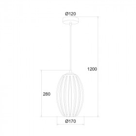 Φωτιστικό Μονόφωτο Ε27 Διάφανο Homo SF810 ACA LIGHTING
