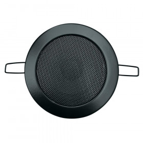 Ηχείο Χωνευτό Στρογγυλο 6W 8Ohm Μαύρο SP10B ACA LIGHTING