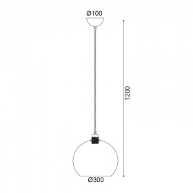 Φωτιστικό Μονόφωτο Ε27 Ροζ Και Χρυσό Pythia V3643330LP ACA LIGHTING