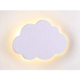 Απλίκα LED 9W 3000k Παιδική Συννεφάκι Λευκό ZM44LEDW24W ACA LIGHTING
