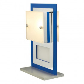 Πορτατίφ G9 Μπλε Και Χρώμιο 5005/1BL SUN LIGHT