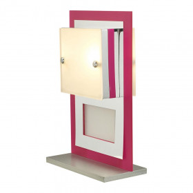 Πορτατίφ G9 Φούξια Και Χρώμιο 5005/1FUC SUN LIGHT
