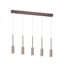 Φωτιστικό Πεντάφωτο LED 35W 3000k Καφέ 51492P SUN LIGHT