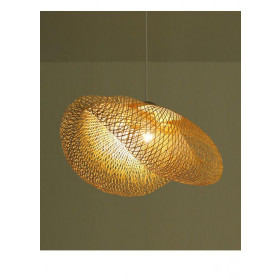 Φωτιστικό Μονόφωτο E27 Από Μπαμπού GYD-203C SUN LIGHT