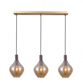 Φωτιστικό Τρίφωτο E27 ΟΞΥΝΤΕ PEAR-3S-CO SUN LIGHT