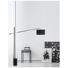 Φωτιστικό Δαπέδου E27 Μαύρα Traccia 41455401 NOVA LUCE