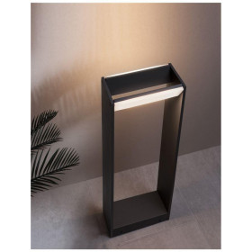 Φωτιστικό Κολώνα LED 10W 3000k Ανθρακi Twin 713121 NOVA LUCE
