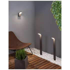 Φωτιστικό Κολώνα LED 6W 3000k Ανθρακi Park 713123 NOVA LUCE