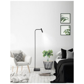 Φωτιστικό Δαπέδου LED 4.2W 3000k Μαύρο Sicily 7140183 NOVA LUCE