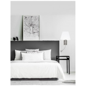Απλίκα E27 & LED 3W Ασημί Και Λευκό Valencia 8127402 NOVA LUCE