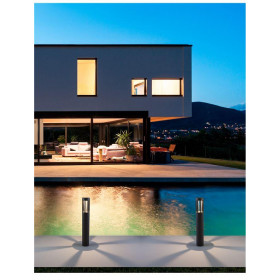 Φωτιστικό Κολώνα LED 6W 3000k Ανθρακi Devora 822642 NOVA LUCE