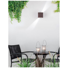 Απλίκα LED 6W 3000k Καφέ Como 847406 NOVA LUCE