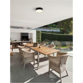 Πλαφονιέρα LED 20W 3000k Ανθρακί Judi 9030837 NOVA LUCE