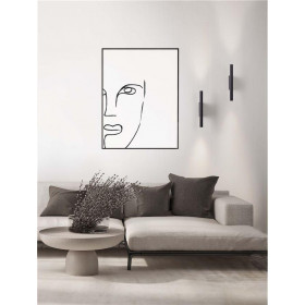 Απλίκα LED 11W 3000k Μαύρο Paron 9060234 NOVA LUCE