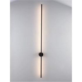 Απλίκα LED 20W 3000k Μαύρο Aden 9081810 NOVA LUCE