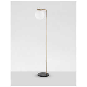 Φωτιστικό Δαπέδου E27 Χρυσό Και Λευκό Alvarez 9136702 NOVA LUCE